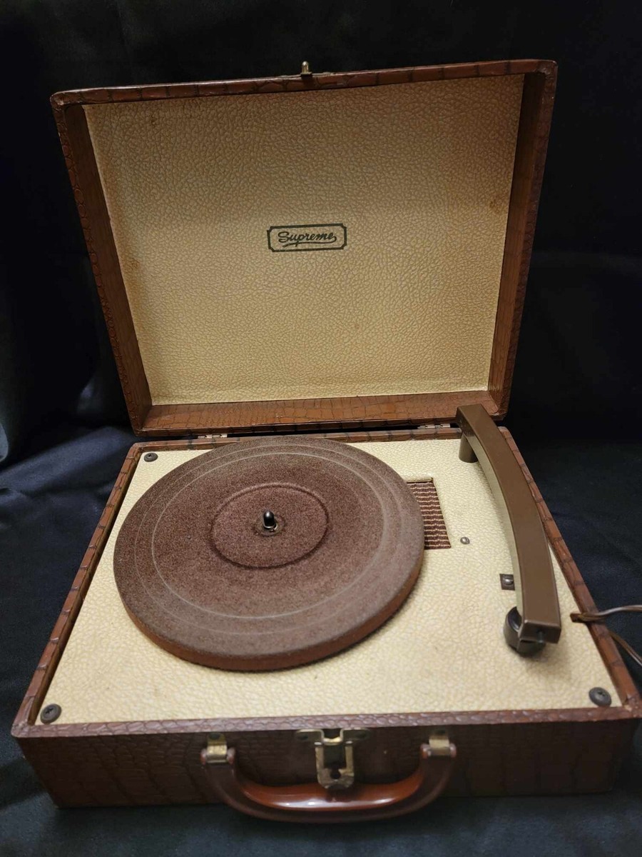 ♢ Supreme ANABAS Portable Record Player Supreme ANABAS Portable