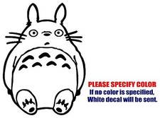 Ghibli Totoro Funny Graphic Die Cut decal sticker Car Truck Boat Window 22"