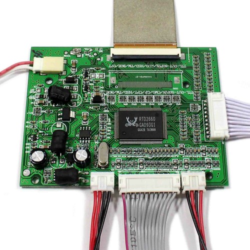VGA 2AV Reversing LCD Controller Board 7" HSD070IDW1 800x480 Touch LCD Screen - Afbeelding 4 van 4