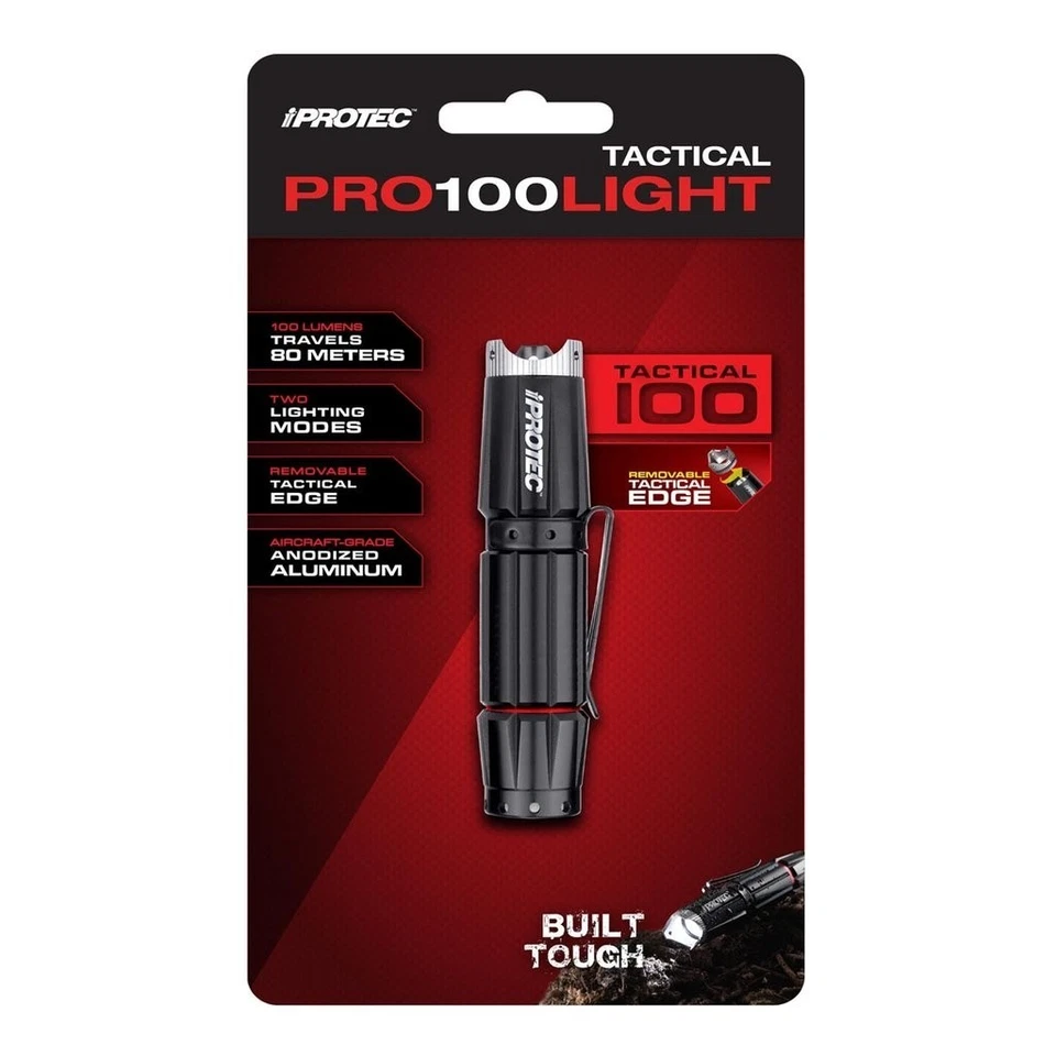 100% Genuine! IPROTEC Pro 100 Light Pocket Torch 100 Lumens LED Flashlight!  - Image 3 of 4