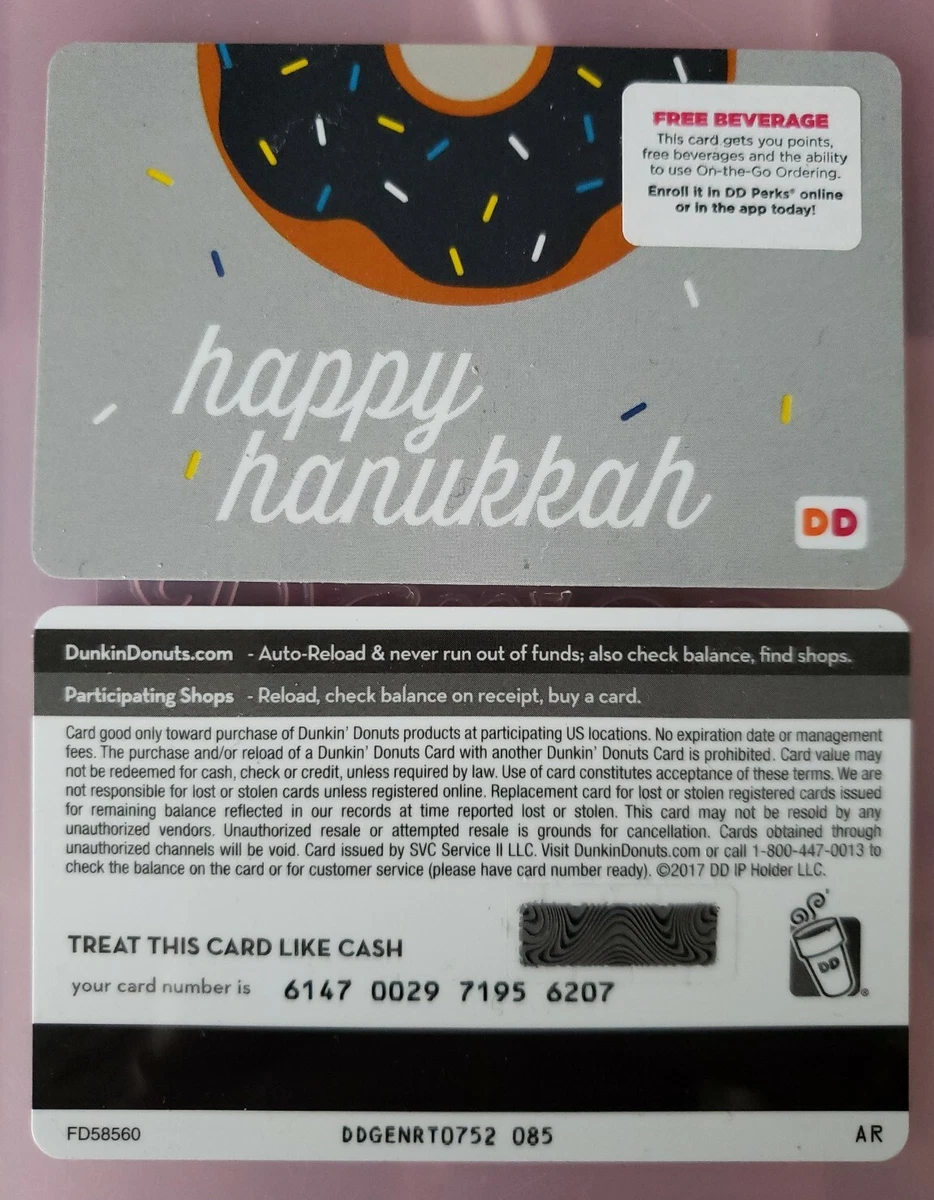 Share 128+ dunkin donuts gift card balance best kenmei.edu.vn