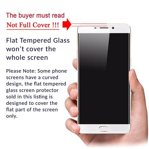 Protector de pantalla de vidrio templado plano para Motorola Moto E7 2.5D 9H - Imagen 3 de 4