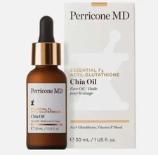 Perricone MD Essential Fx Acyl-Glutathione Chia Oil 1.0 Oz Intensely Nourishing