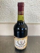 ANCIENNE BOUTEILLE DE VIN LE SANG DU PEUPLE JAMET COURTHEZON REVOLUTION