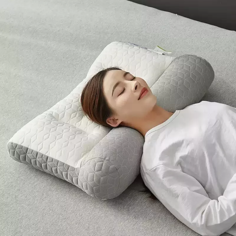 Anti traction pillow Ergonomic Cervical Neck Shoulder Support