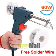60W Solder Gun Kit Auto Soldering Feed Hand-Held Welding Iron Power Tool Kit