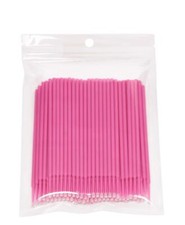100 Pcs Eyelash Cotton Swabs 2.0 Mm Head Diameter Multipurpose Micro Applicators