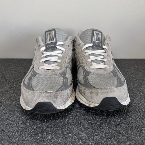 NEW BALANCE 990v4 Running Shoes Men’s 10 Gray Suede Low Top M990GL4 Made In USA - Picture 3 of 19