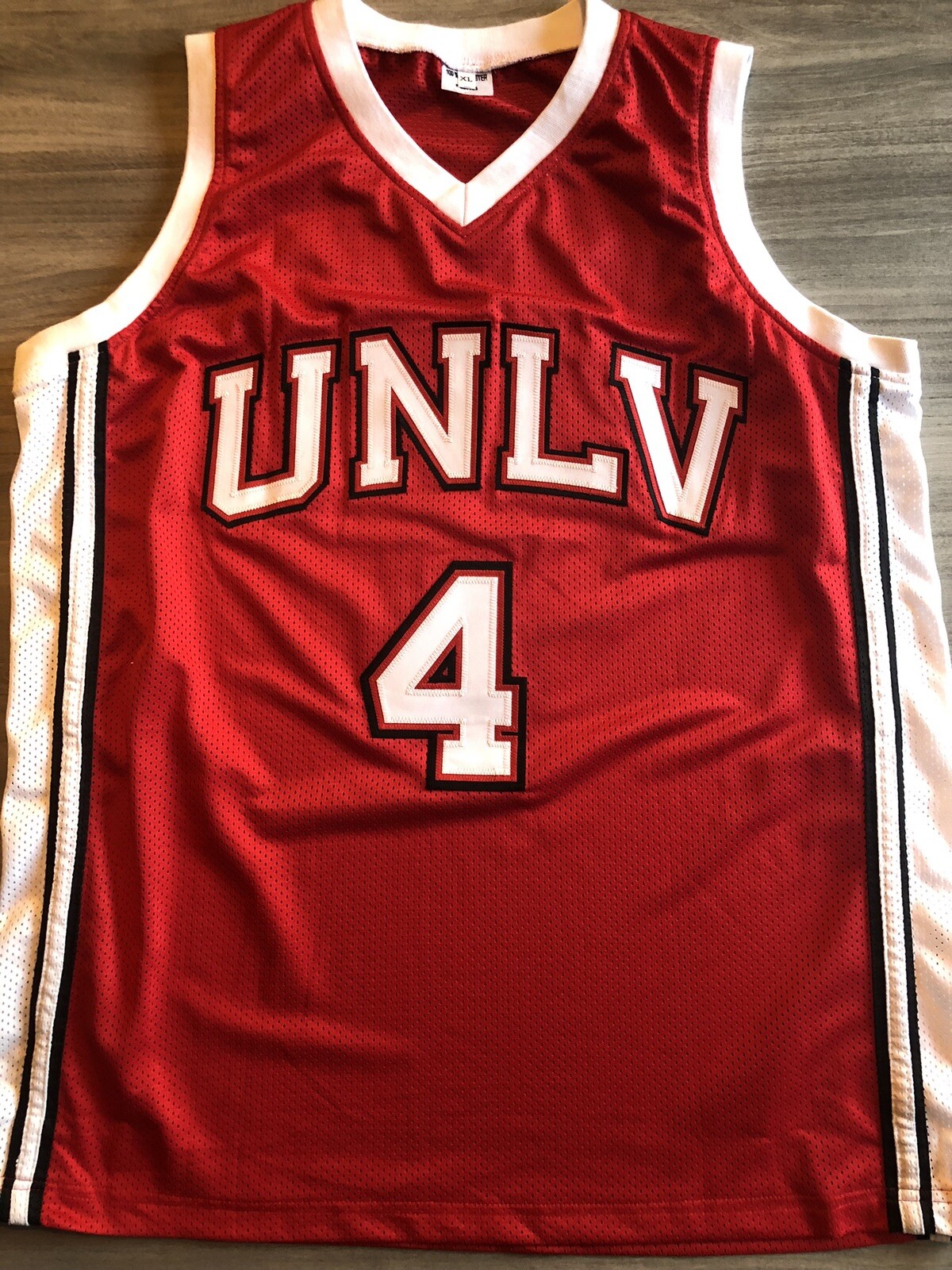 Larry Johnson Signed UNLV Runnin' Rebels Jersey JSA COA 1991 #1 Overall Pick - Picture 5 of 5