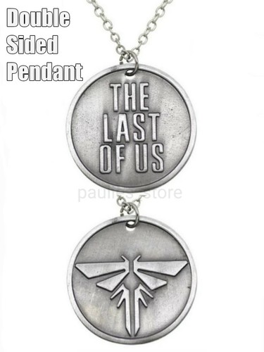 The Last Of Us 2 Double Sided Firefly Metal Pendant Necklace Dog Tag Video Game - Picture 2 of 4