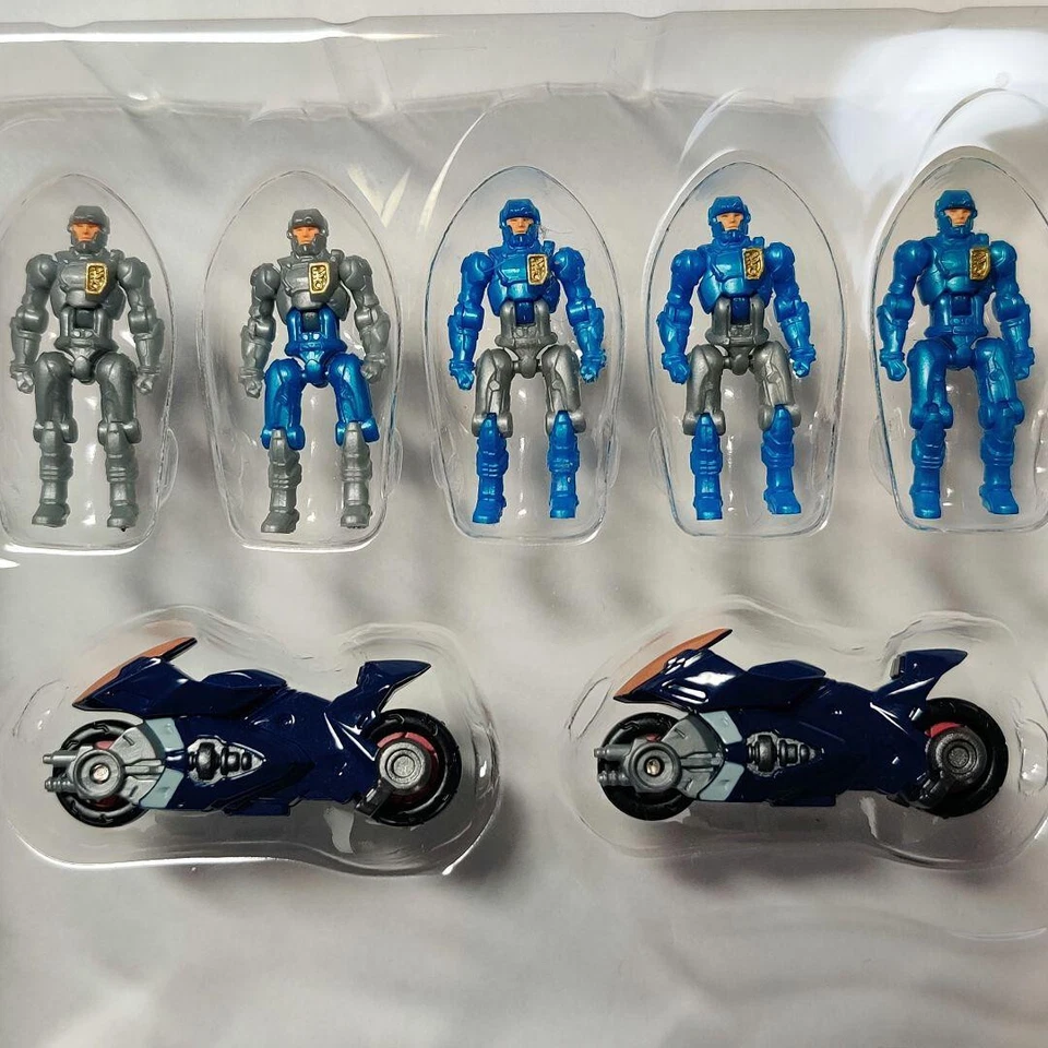 Takara Tomy Da-15 Big Powered Gv Diaclone Member Figure Set Japan Foto 3 de 3