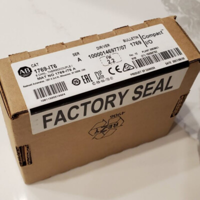 1PC New Sealed Allen Bradley 1769-IT6 ser A Thermocouple Mv Input Module 6chnl