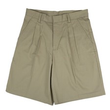 Windstan Boys Pleated Khaki Shorts 2650-KHI School Uniform Sizes 4 to 20