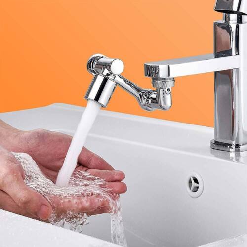 1080° Rotate Tap Double Water Outlet Universal Splash Filter Faucet Spray Head - Photo 1/8
