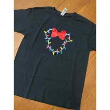 Custom Disney Christmas Shirt Kids Size M