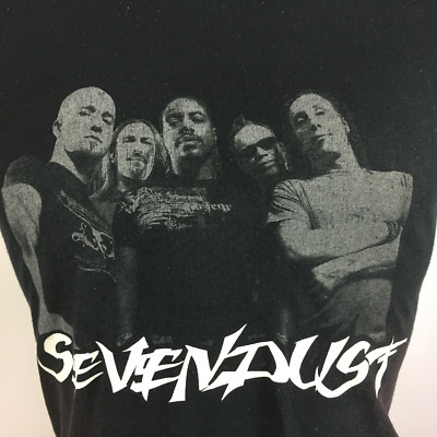 Rare Vintage Sevendust Rock Heavy Metal Promo Tour Band Concert