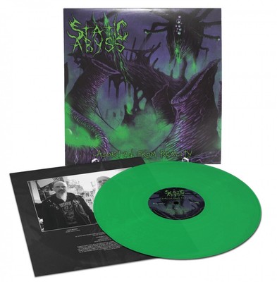 Static Abyss Aborted From Reality  LP Green Vinyl NEW SEALED