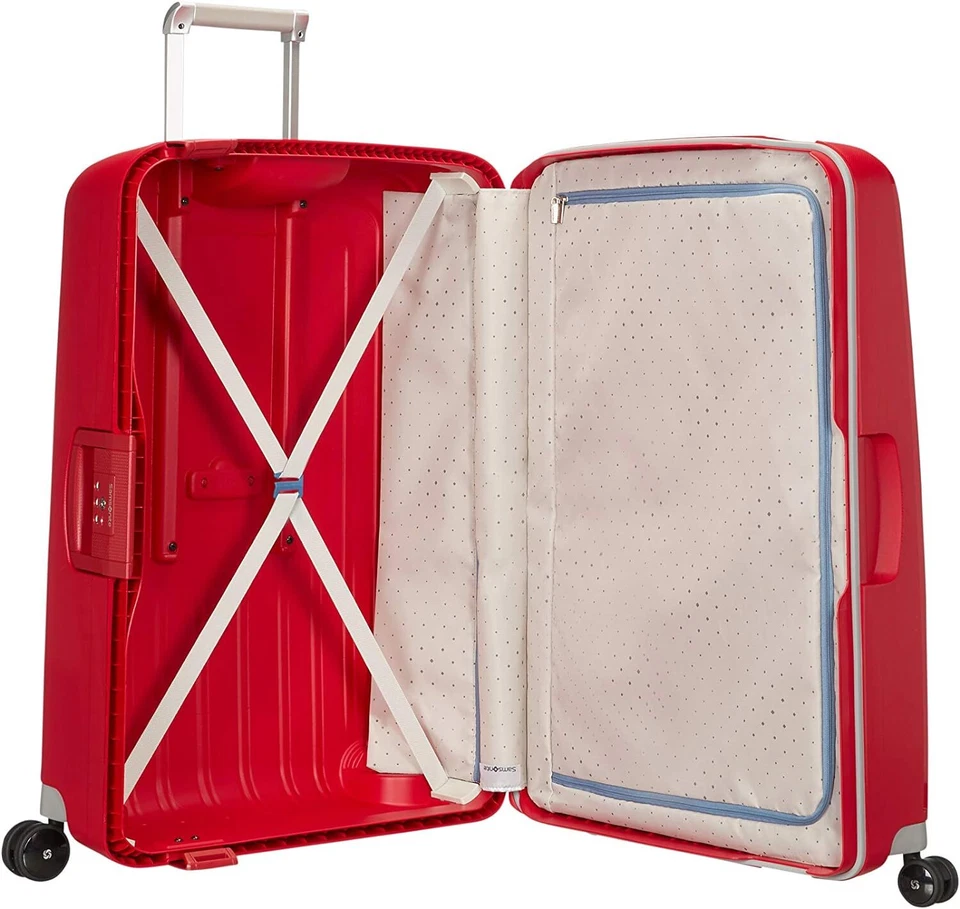 Samsonite S'Cure - Spinner XL Koffer 81 cm 138 L 4 Räder TSA-Schloss Karminrot - Bild 3 von 4