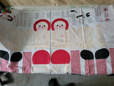 Raggedy Ann And Andy Dolls Cotton Panel. Makes 2 Dolls