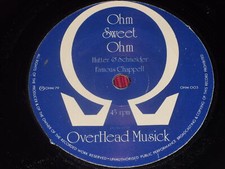 Ohm: Ohm Sweet Ohm UK NM