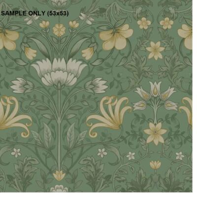** MUSTER Holden Decor Vintage Floral Grün Tapete
