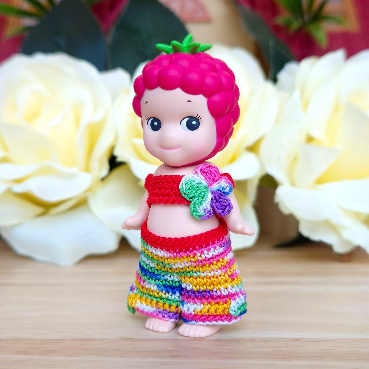 Authentic] 🍓 Raspberry Sonny Angel Fruit Series ✨ Handmade