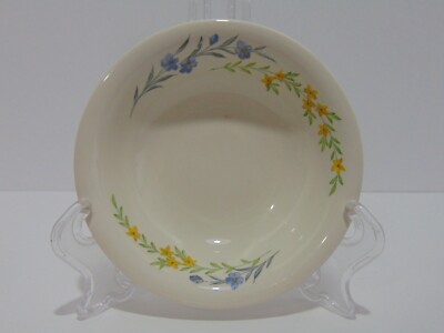 HLC Swing Eggshell Blue Flax Fruit Dessert Sauce Bowl 1938 (E)