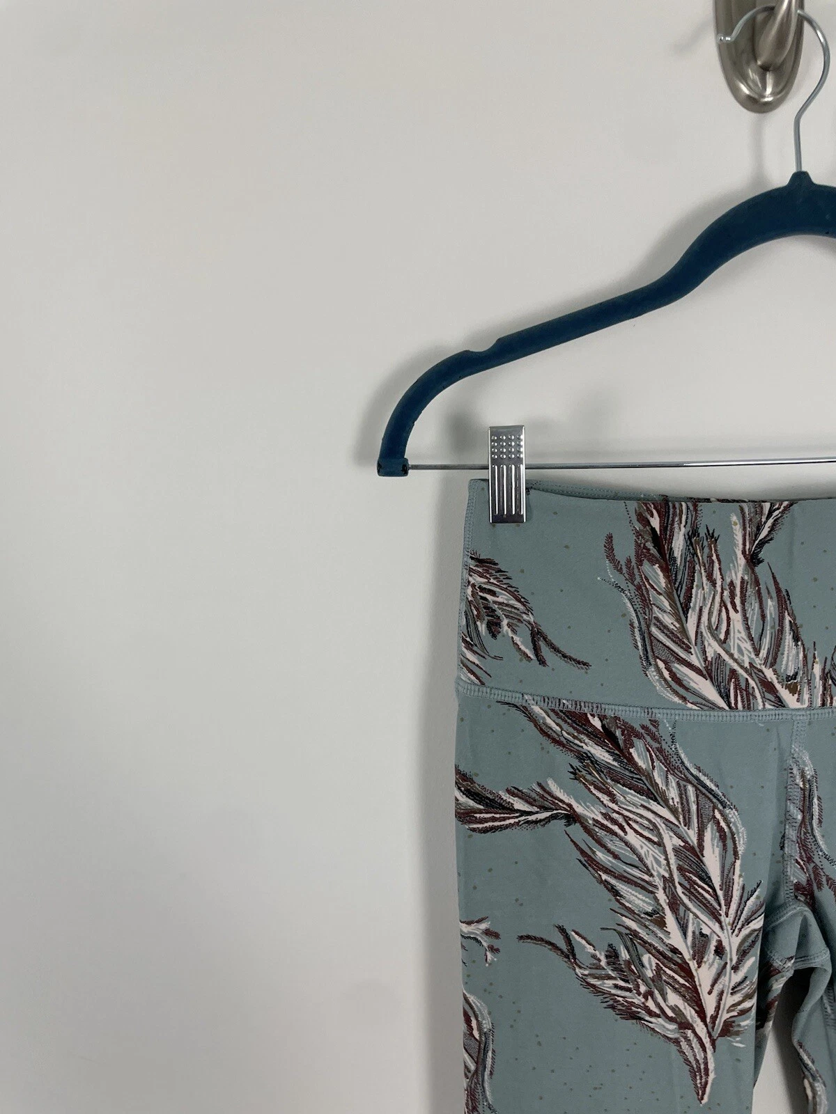 free-people-movement serene printed 7/8 yoga leggings