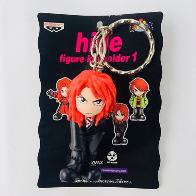 hide Official Figure Keychain Black Suit ver 2001 X JAPAN YOSHIKI