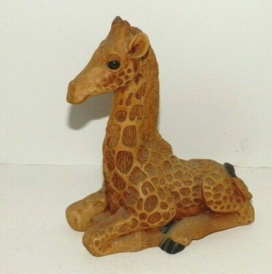 Don Jones Giraffe Figurine Ceramic Soap Stone? 4''