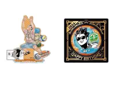 Haikyuu Yu Nishinoya Jump Shop Birthday 2024 Acrylic Stand Tin