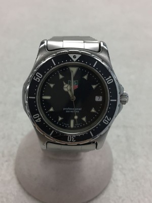 TAG HEUER 2000 Series Professional 200m 973.006 Date Quartz Watch Black  Used | eBay