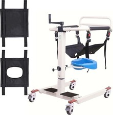 Patient Lift Transfer Chair, Transfer Lift Wheelchair Patient Lift for Home