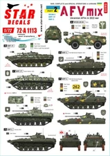 Star Decals 1/72 Waterslide War in Ukraine #2 | Ukrainian AFVs 2022+ BMP-2 etc