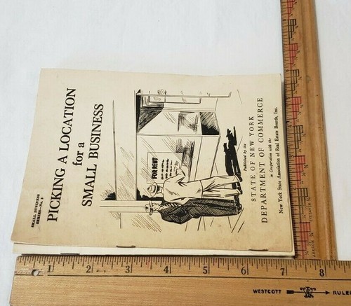 3 Vintage State of NY DEPT OF COMMERCE Booklets Small Business Series 1940s - Picture 3 of 12