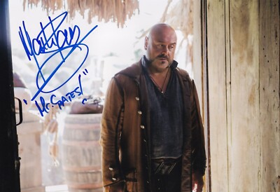 MARK RYAN signed Autogramm 20x30cm BLACK SAILS in Person autograph COA