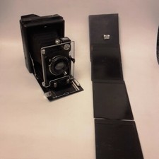 Kamera płytowa Photo Porst Norymberga Aparat mieszkowy Stan 2 Płyta wymienna Bieżnik