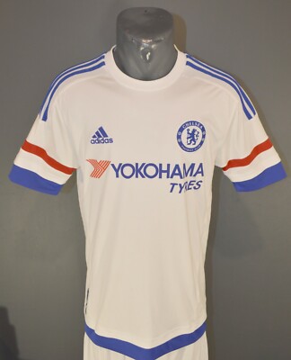 新品　チェルシーFC　2015-2016　ホーム用 ユニフォーム　アディダス CHELSEA 2015/2016 HOME FOOTBALL SHIRT JERSEY ADIDAS SIZE S