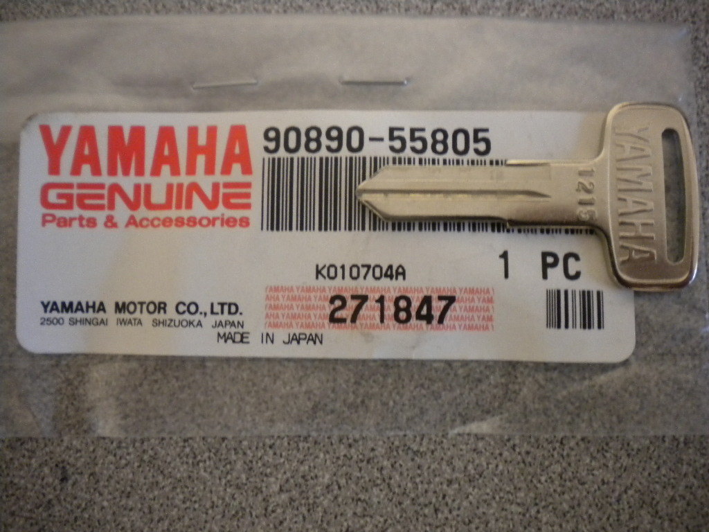 y　2つセット NOS Yamaha OEM Blank Key 1215 90890-55805-00 | 90890-55805-00