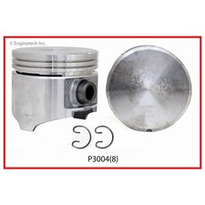 Enginetech P30048std Engine Piston Set Without Rings For Dodge And Chrysler Mo Enginetech P30048std Engine Piston Set Without Rings For Dodge And Chrysler Mo
