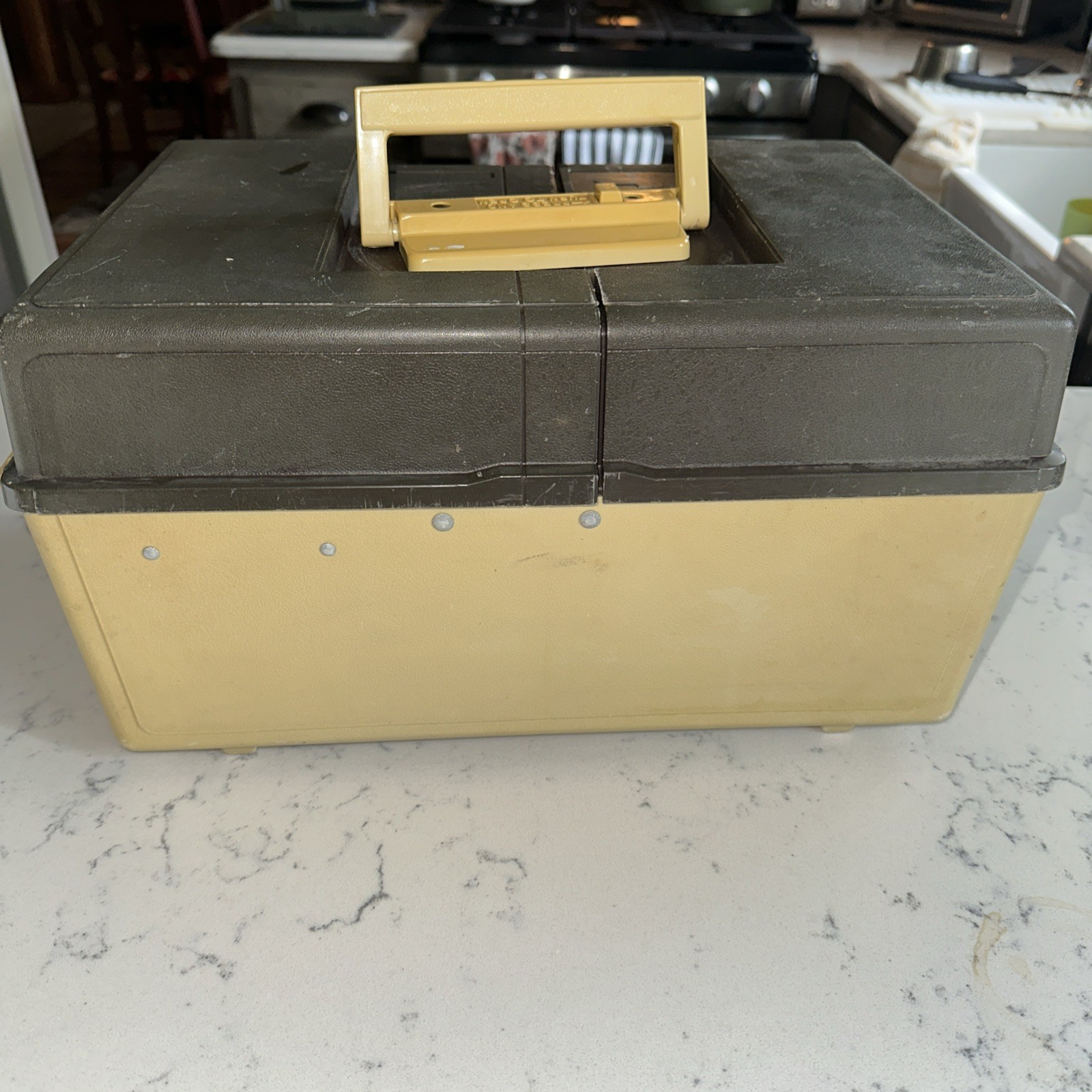 Vintage PLANO Sportster 757 Tackle Box w/ Cooler 1981 Rare Model Fishing Bait