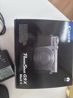 Canon PowerShot G9X Mark II schwarz kompakte Digitalkamera