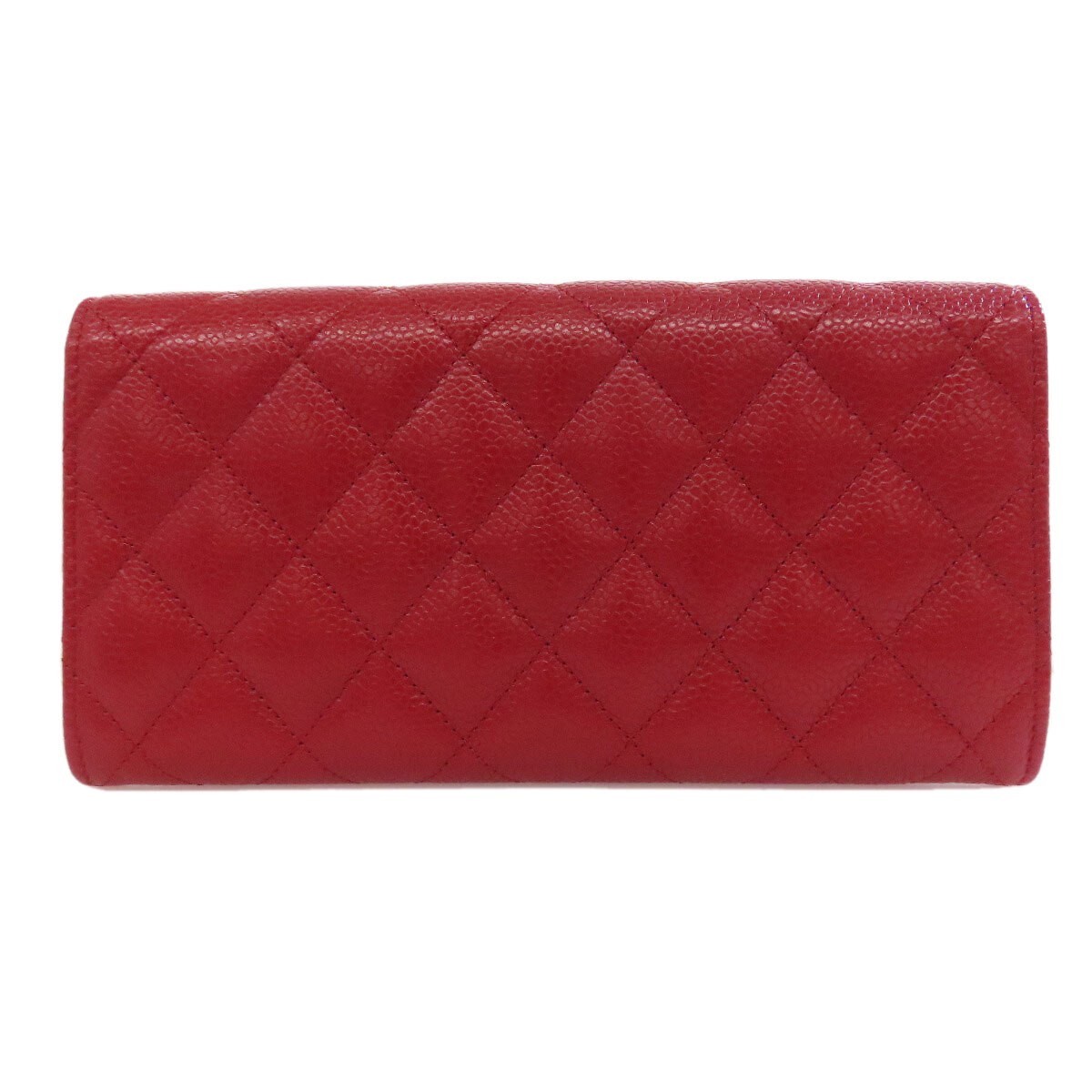 CHANEL Coco Mark Matelass Silver Hardware Long Wallet (with Coin Purse) Grained image 2