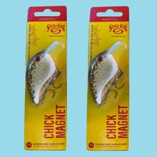 2x - Strike King - Rootbeer - Chick Magnet 7/16 oz HCCM-563 Andy Morgan NOC  E7