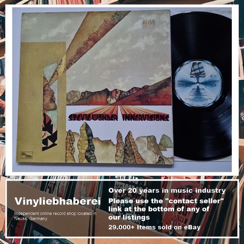 Stevie Wonder - Innervisions Vinyl LP Germany - Picture 4 of 5