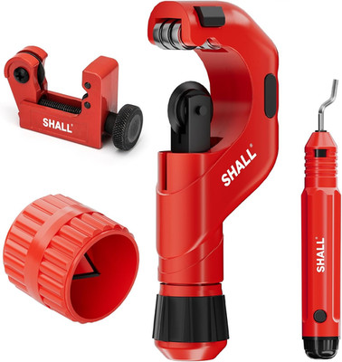 4-Piece Tubing Cutter Set, 1/4   to 2  OD Heavy Duty Copper Pipe Cutter, 1/8   t