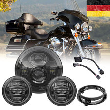 LED SCHEINWERFER 7 "+4.5" Nebelscheinwerfer für Harley Davidson Street Glide