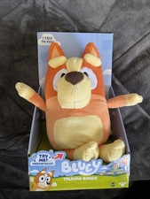 Bluey 17137 12 inch Talking Bingo Stuffed Plush Dog
