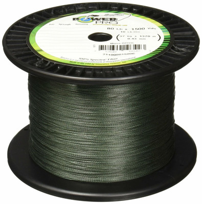 power pro braided fishing line walmart White / 300 Yards / 40 lb PowerPro is a low Is power pro good? Picked