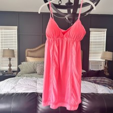 Victoria  s Secret PINK Babydoll Y2K Lace Slip dress